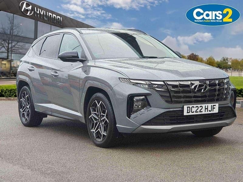 Grey Used 2022 Hyundai Tucson N Line SUV | £21,690 (Fair price) - Image 1/4