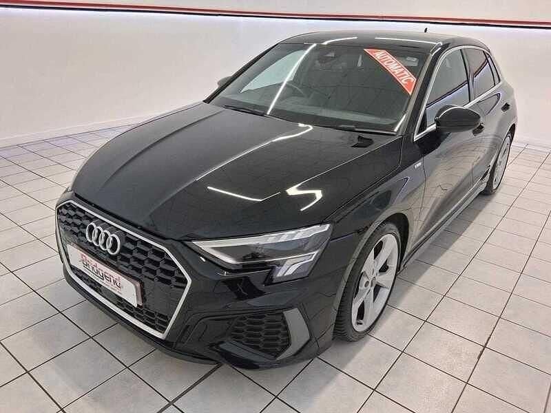 Used Audi A3 S-Line 2021 Black Sedan