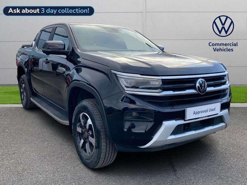 Black Used 2024 VW Amarok Style Pickup | £41,038 (A bit pricey) - Image 1/4