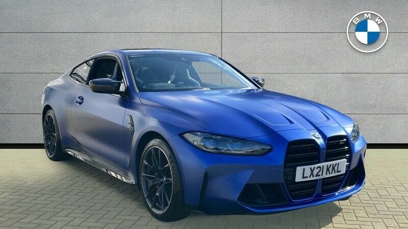 Used BMW M4 Competition Edition 503 HP (369 kW) 2021 Blue Coupe