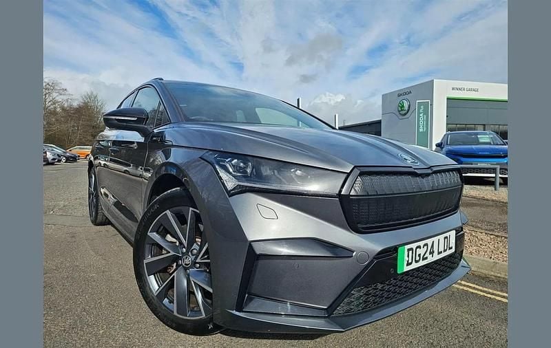 Used Skoda Enyaq iV SportlinePlus 210 kW (286 HP) 2024 Grey SUV