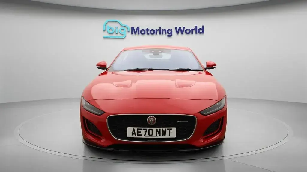 Used Jaguar F-Type R-Dynamic 300 HP (220 kW) 2020 Red Coupe