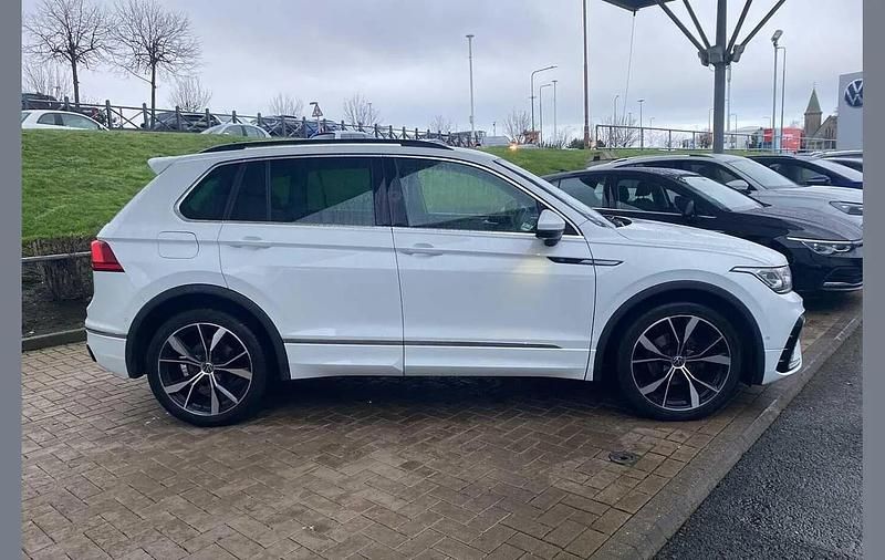 Used VW Tiguan R-line 150 HP (110 kW) 2023 White SUV