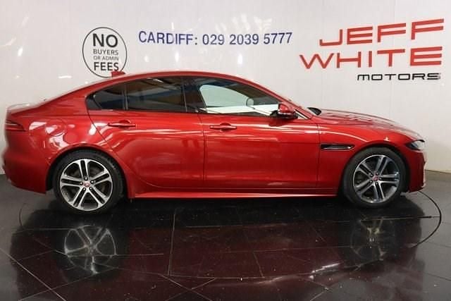 Used Jaguar XE R-Dynamic 180 HP (132 kW) 2019 Red Sedan