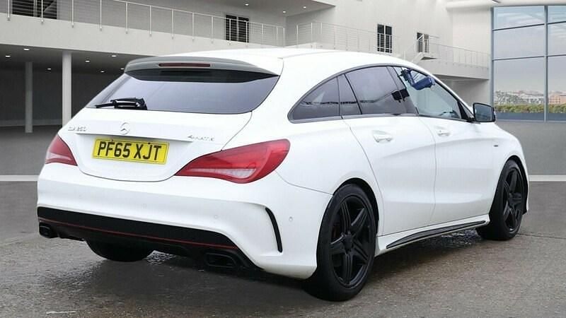 Used Mercedes CLA250 AMG 2016 White Sedan