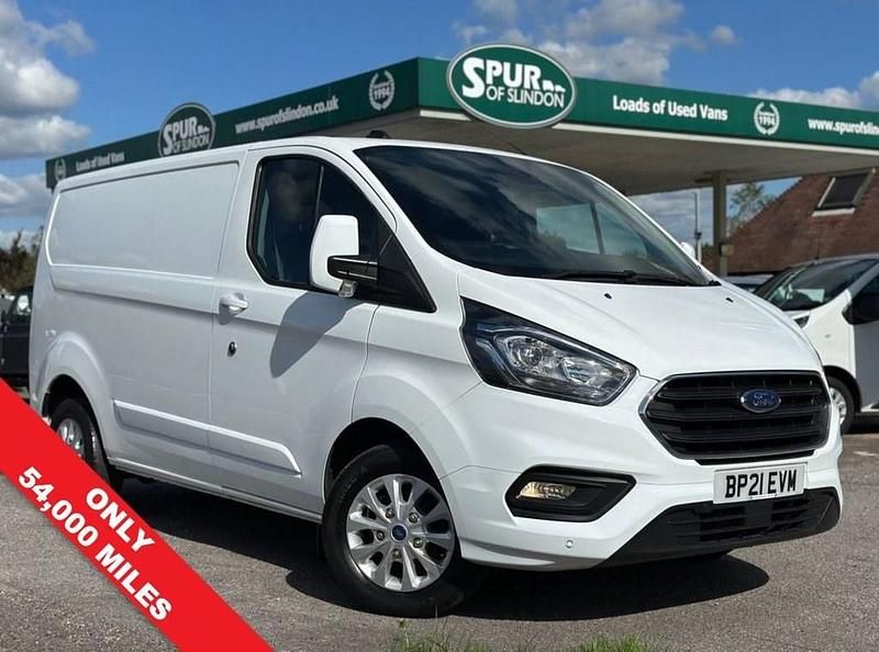 Used Ford Transit Custom Limited 130 HP (95 kW) 2021 White Van