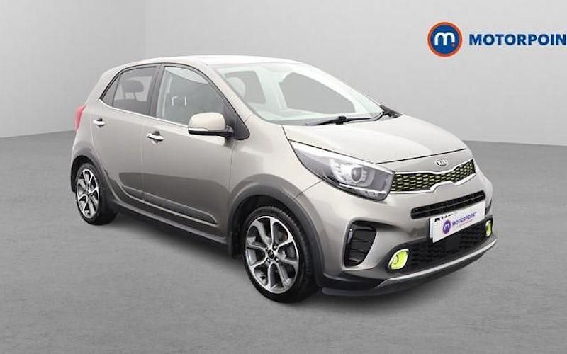 Used Kia Picanto X-Line 84 HP (61 kW) 2019 Silver Hatchback