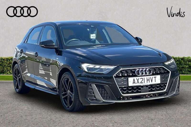 Black Used 2021 Audi A1 S-Line Hatchback | £18,400 (Good price) - Image 1/4