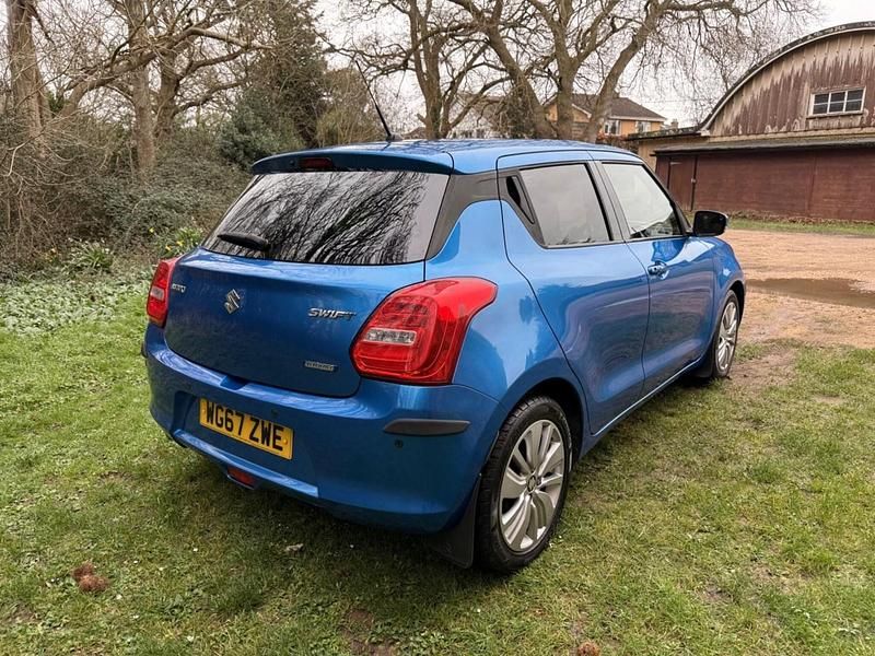 Used Suzuki Swift SZ5 2018 Blue Hatchback