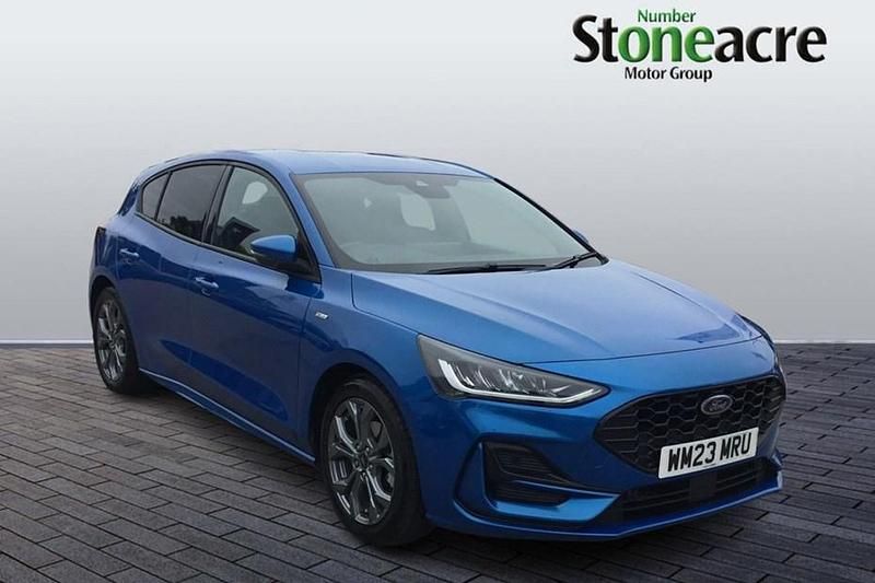 Blue Used 2023 Ford Focus ST-Line Hatchback | £14,550 (Fair price) - Image 1/1