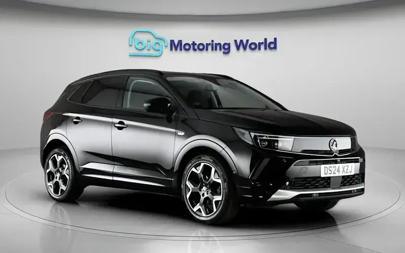 Used Vauxhall Grandland X Ultimate 131 HP (96 kW) 2024 Black SUV