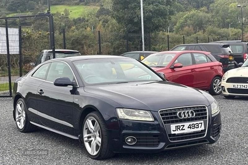 Blue Used 2010 Audi A5 S-Line Coupe | £4,450 (Fair price) - Image 1/1
