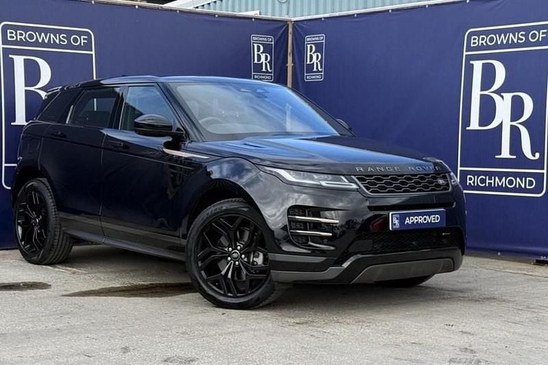 Used Land Rover Range Rover evoque SE Dynamic 204 HP (150 kW) 2022 Black SUV