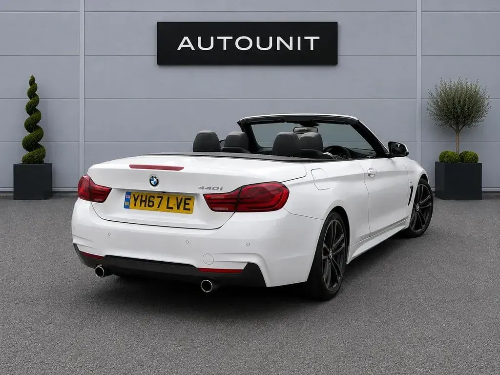 Used BMW 440 M Sport 326 HP (239 kW) 2017 White Cabriolet