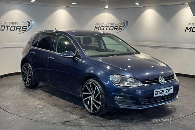 Blue Used 2015 VW Golf VII Match Hatchback | £7,450 (Fair price) - Image 1/1
