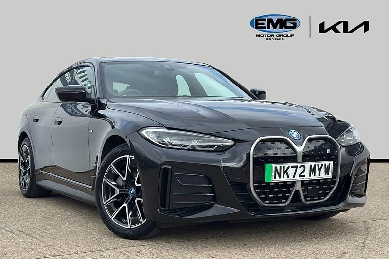 Black Used 2022 BMW i4 M Sport Sedan | £28,595 (Fair price) - Image 1/3
