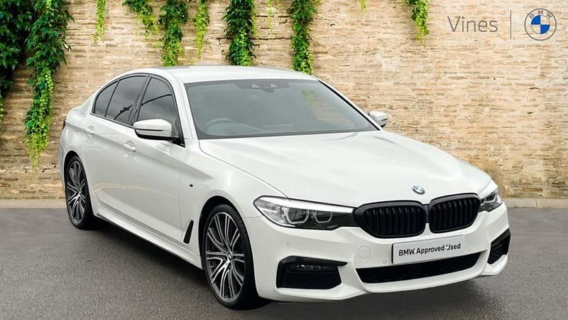 White Used 2018 BMW 540 M Sport Sedan | £26,550 (A bit pricey) - Image 1/4