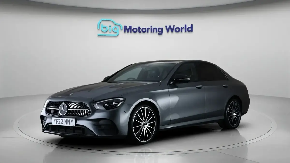 Used Mercedes E220 AMG line 2022 Grey Sedan