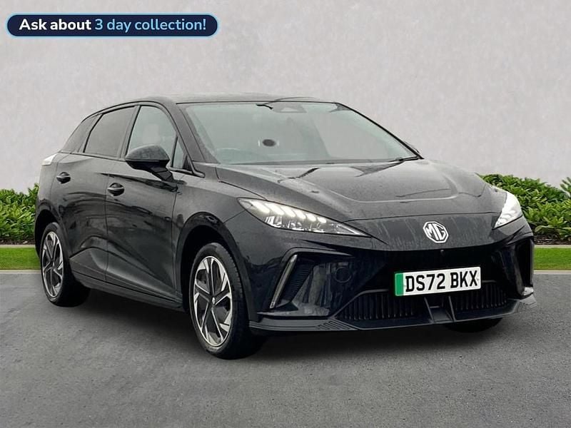 Black Used 2023 MG MG4 EV Trophy Hatchback | £16,470 (Fair price) - Image 1/4