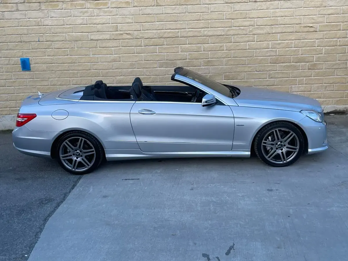 Used Mercedes E350 2011 Silver Cabriolet