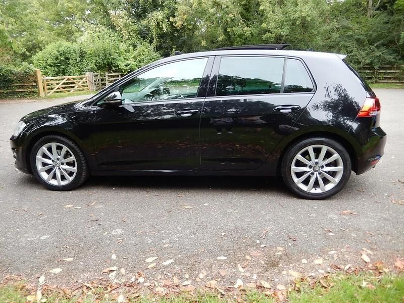 Used VW Golf VII GT 2015 Metallic black Hatchback