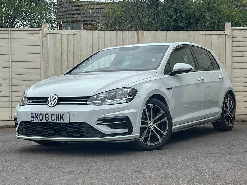 Used VW Golf VII R-line 150 HP (110 kW) 2018 White Hatchback