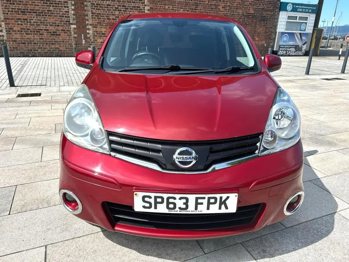 Used Nissan Note N-TEC 2013 Red Hatchback