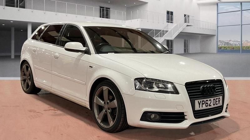 Used Audi A3 Sportback Black Edition 2012 White Hatchback