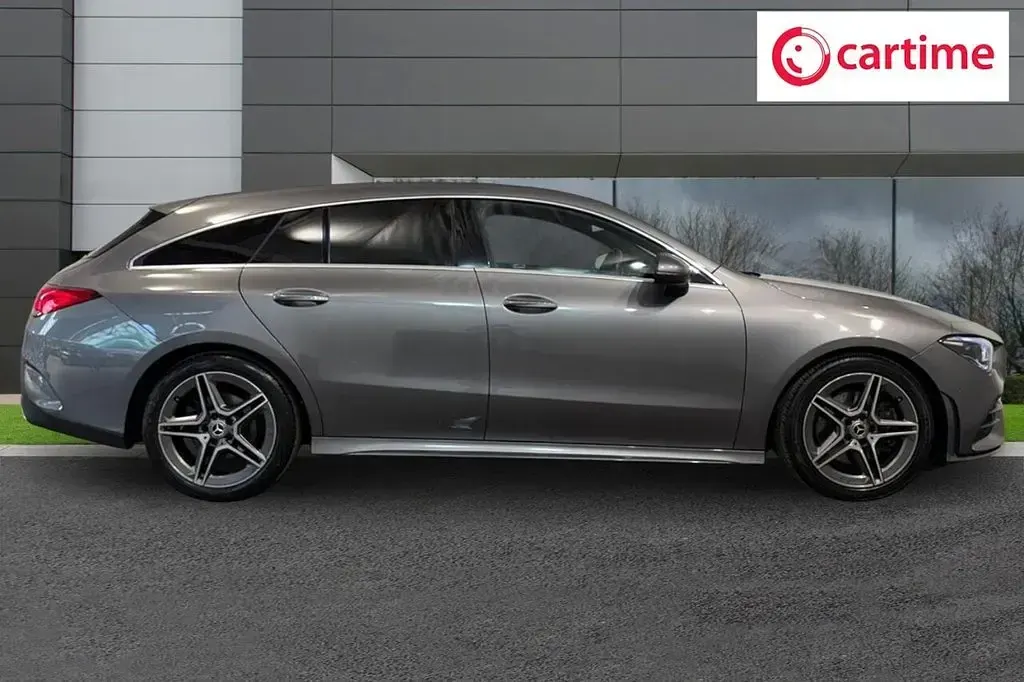 Used Mercedes CLA200 Shooting Brake AMG line 163 HP (119 kW) 2022 Grey Estate