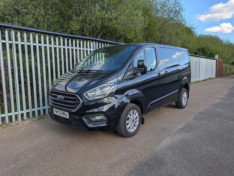 Used Ford Transit Custom Limited 130 HP (95 kW) 2020 Black Van