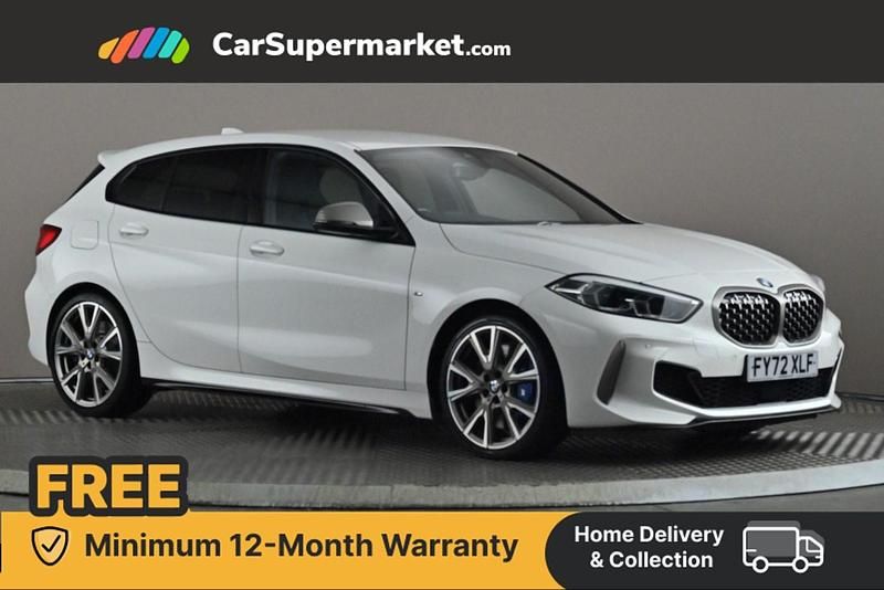 White Used 2022 BMW M135 Hatchback | £27,997 (Fair price) - Image 1/4