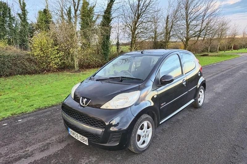Black Used 2009 Peugeot 107 Hatchback | £2,495 (Fair price) - Image 1/1
