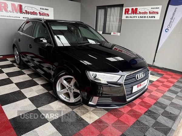 Used Audi A3 Sport 150 HP (110 kW) 2018 Black Sedan
