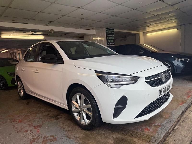 Used Vauxhall Corsa 75 HP (55 kW) 2020 White Hatchback