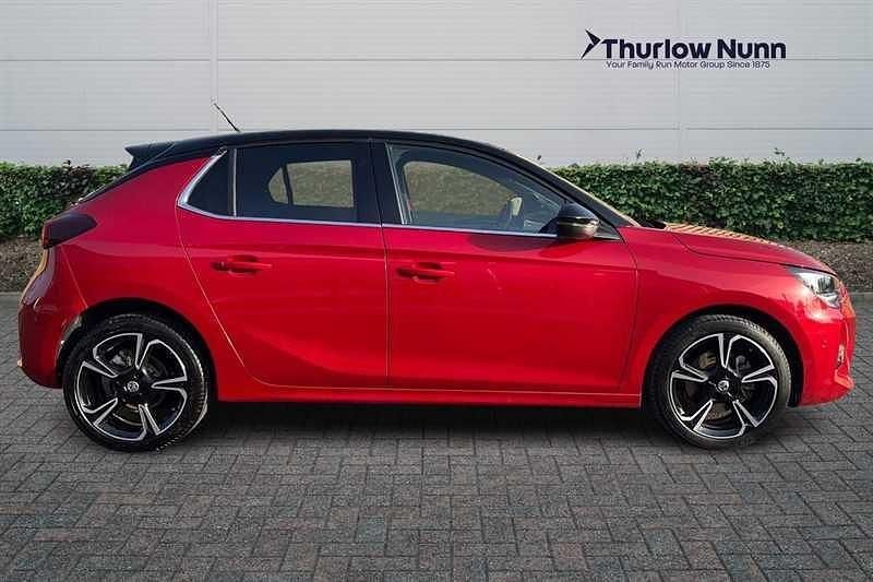 Used Vauxhall Corsa Ultimate 100 HP (73 kW) 2023 Crimson red metallic Hatchback
