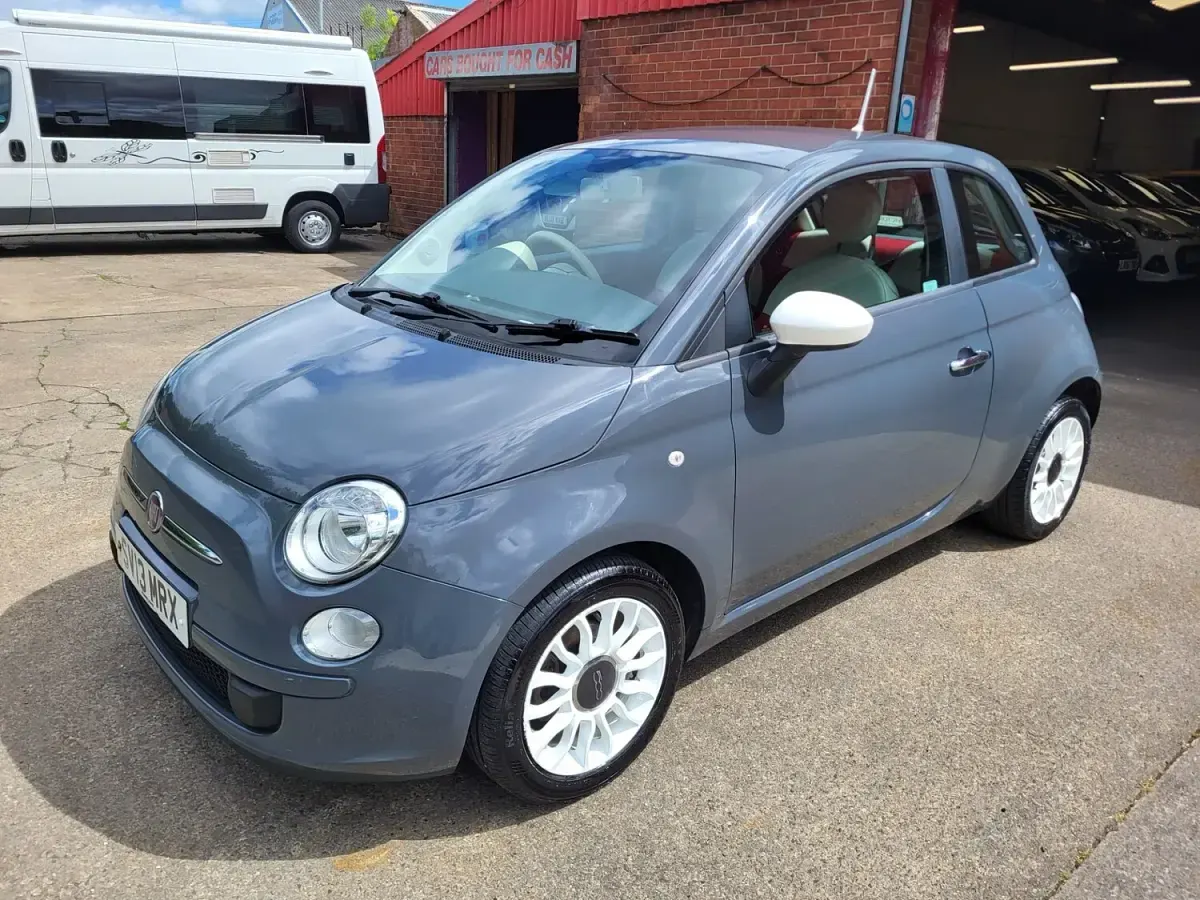 Used Fiat 500 69 HP (50 kW) 2013 Grey Hatchback