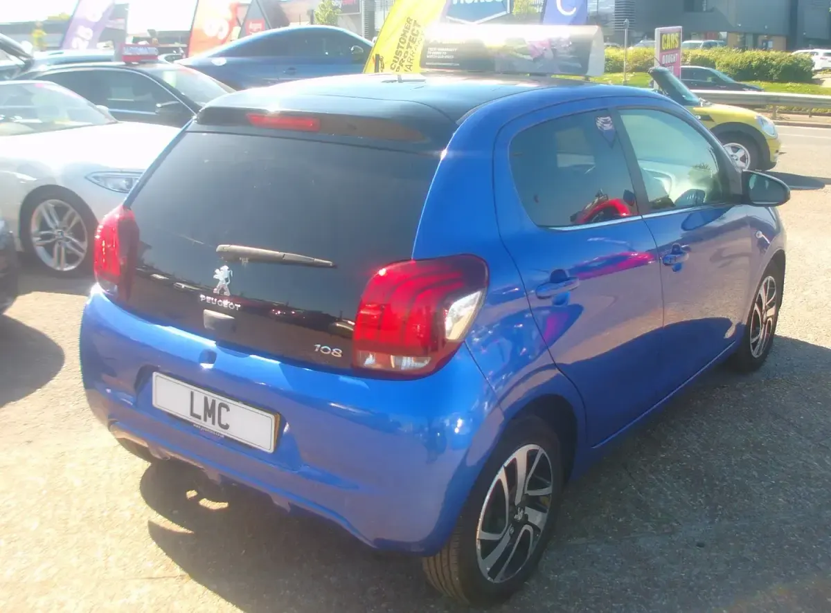 Used Peugeot 108 Allure 2019 Blue Hatchback