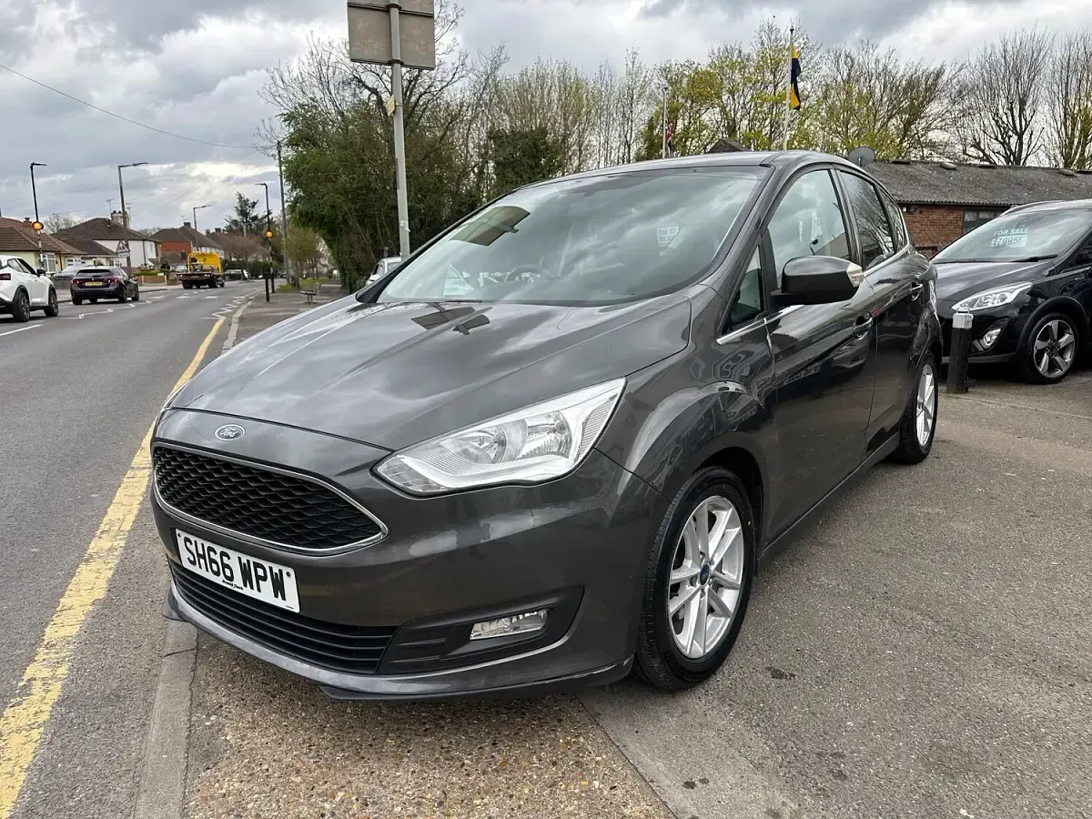 Used Ford C-MAX Zetec 125 HP (91 kW) 2016 Grey MPV
