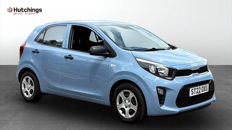 Blue Used 2022 Kia Picanto 4 Hatchback | £9,617 (Super price) - Image 1/4