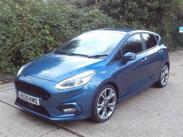 Blue Used 2020 Ford Fiesta ST-Line X Hatchback | £7,495 (Super price) - Image 1/4