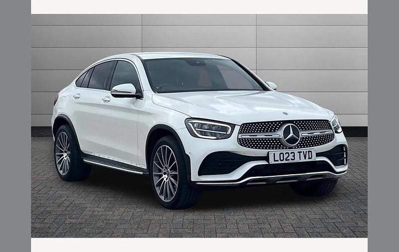 Used Mercedes GLC300e AMG Line Premium 254 HP (186 kW) 2023 White Coupe