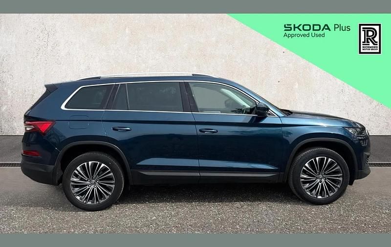 Used Skoda Kodiaq SE L Executive 150 HP (110 kW) 2022 Blue SUV