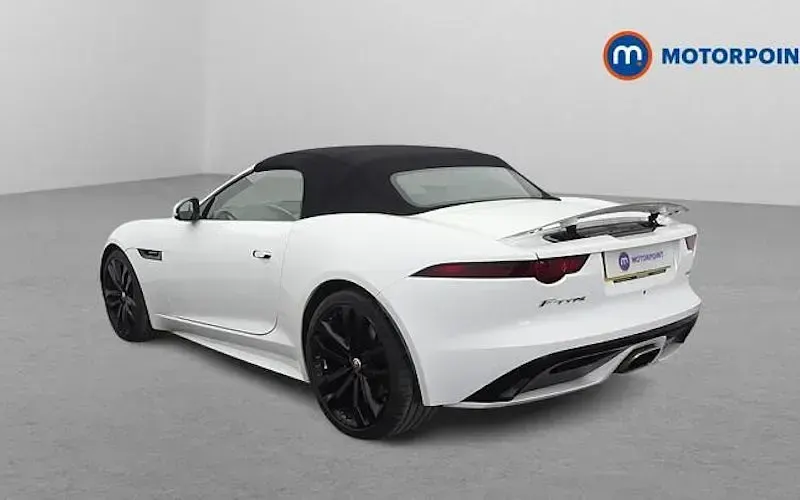 Usado Jaguar F-Type R-Dynamic 300 HP (220 kW) 2019 Branco Cabrios