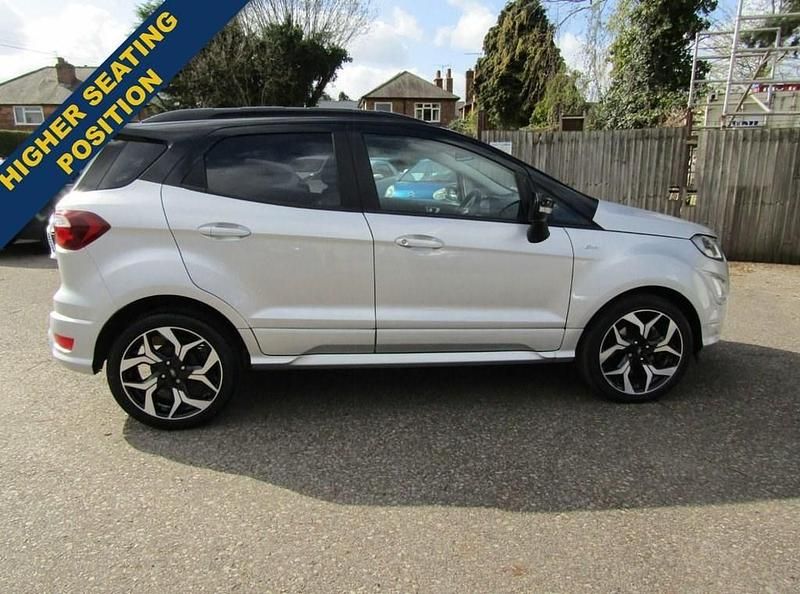 Used Ford Ecosport ST-Line 125 HP (91 kW) 2020 Silver SUV