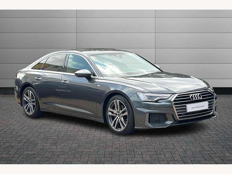 Grey Used 2023 Audi A6 S-Line Sedan | £28,195 (Fair price) - Image 1/4