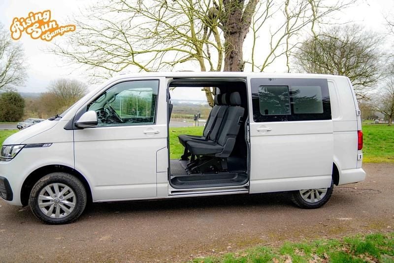 Used VW T6.1 Highline 148 HP (108 kW) 2021 White Van