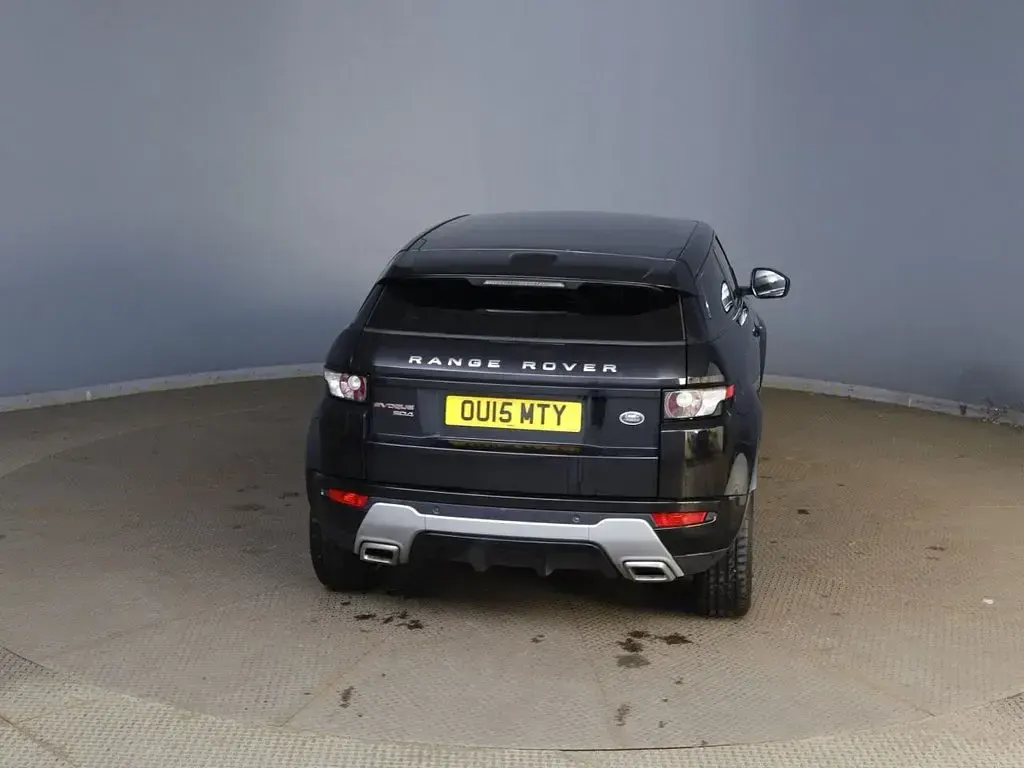 Used Land Rover Range Rover evoque Dynamic 190 HP (139 kW) 2015 Black Coupe