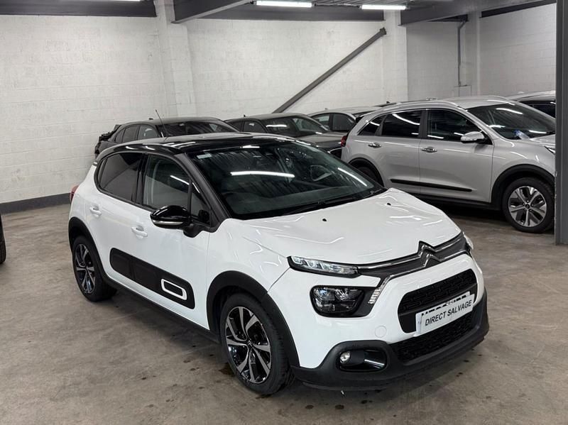 White Used 2023 Citroën C3 PureTech Hatchback | £2,695 - Image 1/4