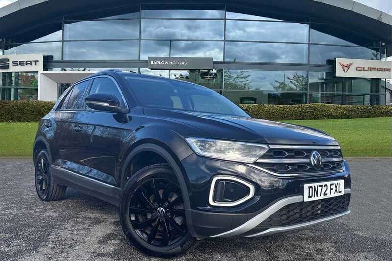 Black Used 2022 VW T-Roc Style SUV | £18,495 (Good price) - Image 1/4