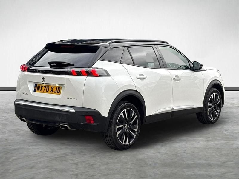 Used Peugeot 2008 GT-line 129 HP (94 kW) 2020 White SUV